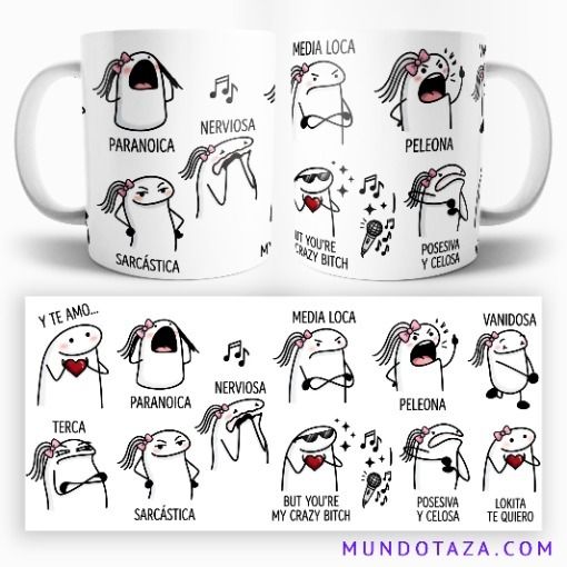 Fotografía 1 de Taza Flork Canción «Lokita Por Mí»